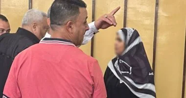 المتهمة تظهر بعباءة سوداء في رابع جلسات محاكمة قاتلة عروس بورسعيد