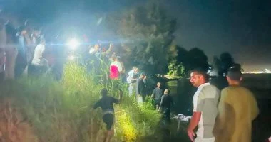 انتشال جثة الشاب الثاني في حادث غرق شابين بقنا بعد الدعوات العديدة