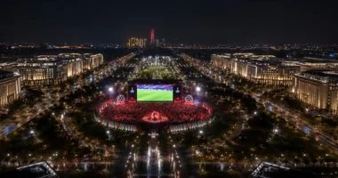 تجربة عالمية مميزة في استاد المونديال بالعاصمة الجديدة تستقطب جميع الزوار