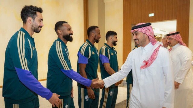 تحية خاصة من ولي العهد للمنتخب السعودي قبل المونديال