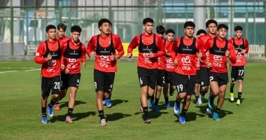 تشكيلة منتخب الناشئين تتجه لمواجهة المغرب في كأس أمم أفريقيا المقبلة