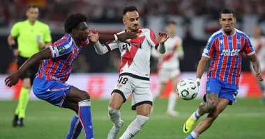 تعادل سلبي بين كريستال بالاس ورايو فاليكانو في شوط أول نهائي دوري المؤتمر