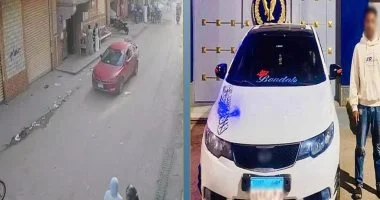 تفاصيل الإطاحة بفتاتين في بني سويف بعد صلاة العيد واعتقال السائق الطائش