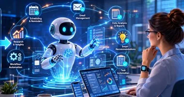 تقنيات AI Agents تحول المهام اليومية من الشات بوت إلى وكيل رقمي فعال