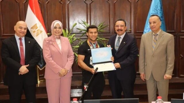 تكريم مميز لأبطال «علوم الرياضة» من مجلس جامعة الإسكندرية بعد إنجازاتهم في البطولات الدولية