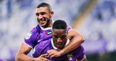 تنافس قوي بين النني وربيعة في نهائي كأس رئيس الإمارات بين الجزيرة والعين