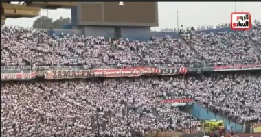 جماهير الزمالك تتأهب في استاد القاهرة بانتظار نهائي الكونفدرالية اليوم السابع