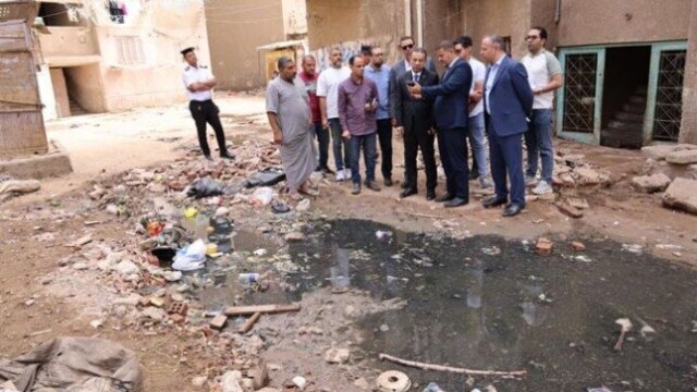 جولة مفاجئة لمحافظ المنوفية في أول أيام عيد الأضحى لمتابعة الخدمات بالمنوف