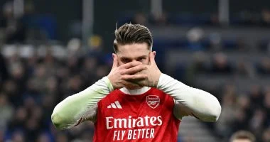 جيوكيريس يعاني من أداء سلبي قبل نهائي دوري أبطال أوروبا مع أرسنال