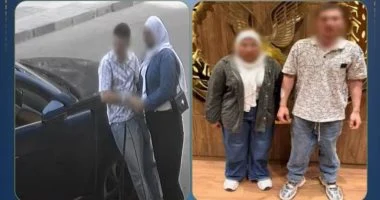 حبس شاب وفتاة بعد ظهورهم في فيديو مخل بالآداب في النزهة