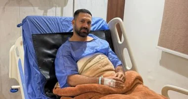 حسنى عبد ربه يتعرض لإصابة أثناء ذبح الأضحية واحتياجه لـ 15 غرزة