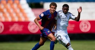 حمزة عبد الكريم يتألق رغم خسارة برشلونة أمام ريال مدريد في نهائي كأس الأبطال