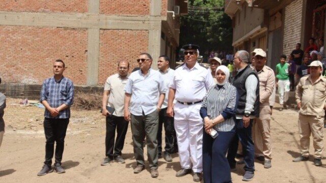 حملة مكبرة في القناطر الخيرية: محافظ القليوبية يتصدى لمخالفات البناء بشكل فعال