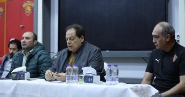 رئيس سيراميكا يحث فريقه على الفوز ويؤكد: لا أقبل سوى الانتصار ضد الزمالك