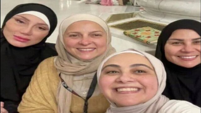 ريهام سعيد تنشر صوراً لحظات روحانية مؤثرة من المسجد النبوي للمشاهدين