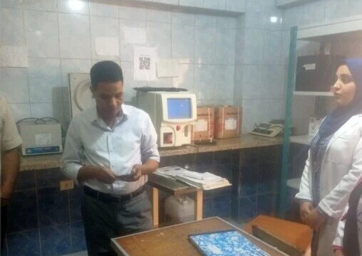 زيارة ميدانية لوكيل وزارة الصحة بالأقصر لتفقد سير العمل داخل مستشفى القرنة