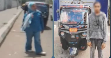 سائق توك توك يتحرش بفتاة وفيديو يوثق لحظة انتقام الأمن الشجاع