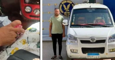 سائق ميكروباص يتحرش بزبونة ويهرب.. السجل الجنائي يكشف هويته في بني سويف