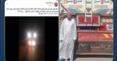 سقوط كشاف الموت في المنيا يسبب عمى مؤقت للسائقين ويثير القلق