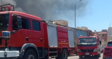 سيطرة فرق الإطفاء على حريق محدود في مستشفى عين شمس مع عدم وجود إصابات