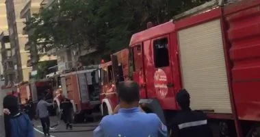 سيطرة فرق الإطفاء على حريق مطعم أسماك بدمنهور مع تجنب الإصابات الكارثية