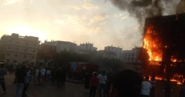 سيطرة فورية على حريق مطعم في العبور والمحافظ يؤكد عدم وجود إصابات خطيرة