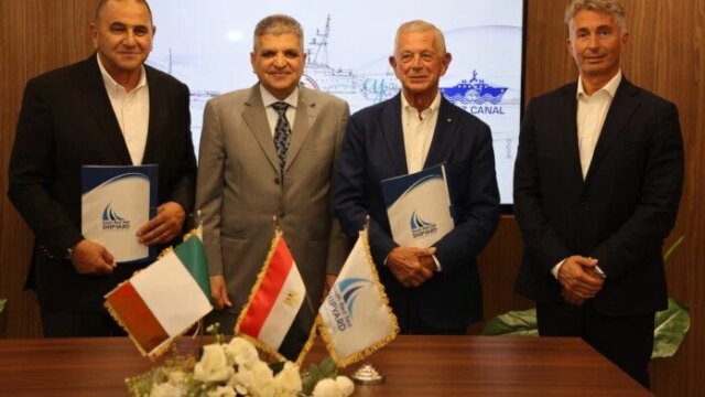 عقد هام بين قناة السويس وNERI الإيطالية لتصدير قاطرتين بحريتين جديدتين لتحسين الخدمات البحرية