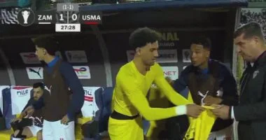 عواد يستعد للقاء بعد إصابة المهدي سليمان وتفاعل كبير من جماهير الزمالك
