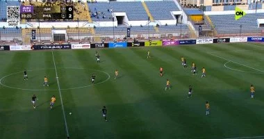فاركو يحقق تقدمًا مميزًا على الإسماعيلي بهدفين لفخرى في الشوط الأول