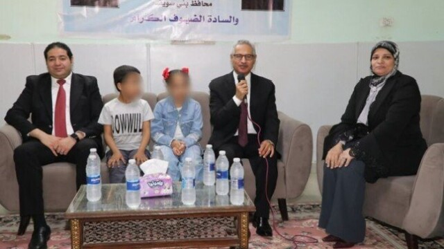 فرحة عيد الأضحى: محافظ بني سويف يحتفل مع الأيتام والمسنين في فعاليات مميزة