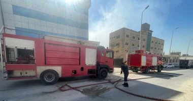 فرق الإطفاء تنجح في إخماد حريق بشقة سكنية بالعمرانية بدون وقوع إصابات