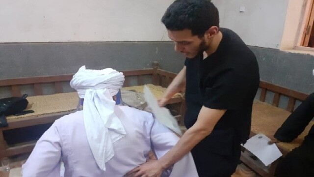 قنا تقدم مبادرة طبية مجانية لدعم 878 مريضًا في قرية عباسة بقوص