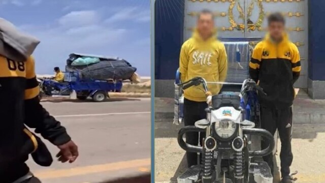 كواليس مثيرة تكشفها أمن مطروح حول فيديو محاولة سرقة لافتة إعلانية شهيرة