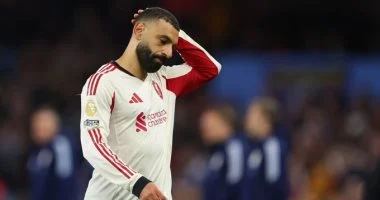 ليفربول يسجل أرقاماً سلبية تاريخية بعد الهزيمة الرباعية من أستون فيلا