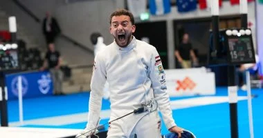 محمد السيد يحقق إنجازًا تاريخيًا بفوزه بذهبية كأس العالم للمبارزة في سويسرا