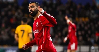 محمد صلاح يسجل رقماً قياسياً جديداً مع ليفربول في مباراة الوداع أمام برينتفورد