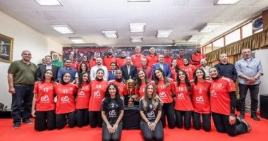 مدرب سيدات طائرة الأهلي يواصل جهوده لتحقيق حلم كأس العالم بالفوز