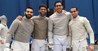 مشاركة 40 دولة في بطولة كأس العالم لسلاح السيف للرجال هذا العام