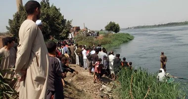 مصرع طالب في قرية منشأة القناطر نتيجة إسفكسيا الغرق المفاجئ المروّع