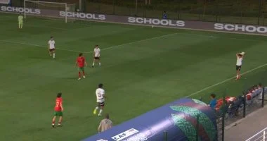منتخب الناشئين يتخلف عن المغرب بهدفين في الشوط الأول من المباراة
