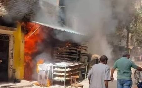 نجاح فرق الإطفاء في السيطرة على حريق داخل مخبز بمدينة العبور دون وقوع إصابات